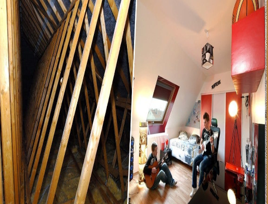 photo de dessous de toit